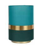 Table lamps with lampshade - Lucide EXTRAVAGANZA TUSSE Desk E14 1x0W Green/Matte Gold/Brass 10508/01/33 - product 2