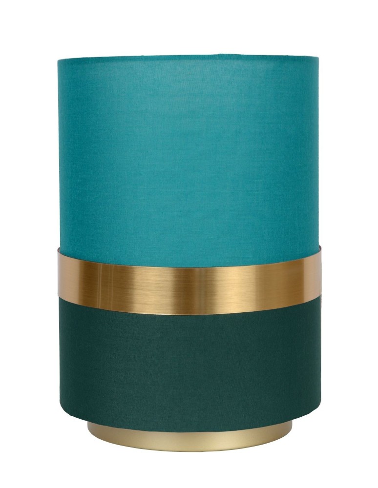 Table lamps with lampshade - Lucide EXTRAVAGANZA TUSSE Desk E14 1x0W Green/Matte Gold/Brass 10508/01/33 - product kolory-swiatla.pl 2