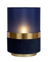 Lucide EXTRAVAGANZA TUSSE Desk E14 1x0W Blue/Matte Gold/Brass 10508/01/35