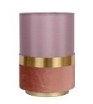 Table lamps with lampshade - Lucide EXTRAVAGANZA TUSSE Desk E14 1x0W Pink/Matte Gold/Brass 10508/01/66 - product 2
