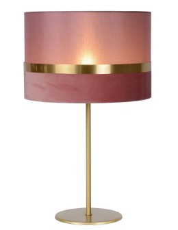 Lucide EXTRAVAGANZA TUSSE Desk E27 1x40W Pink/Gold 10509/81/66