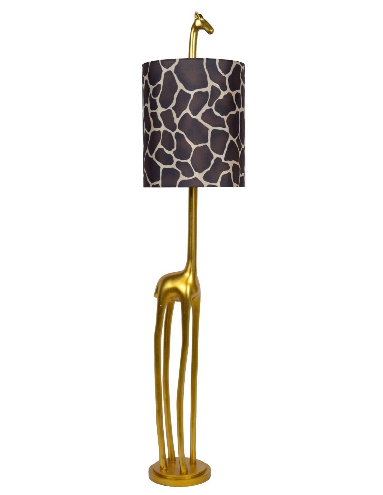 Designer floor lamps - Lucide EXTRAVAGANZA MISS TALL Floor E27 1x60W Gold Matte/Brass/Bronze 10706/81/02 - product kolory-swiatla.pl 2