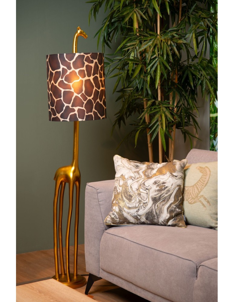 Designer floor lamps - Lucide EXTRAVAGANZA MISS TALL Floor E27 1x60W Gold Matte/Brass/Bronze 10706/81/02 - product kolory-swiatla.pl 4