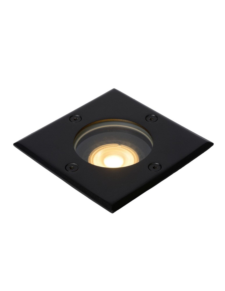 Overhead and ground lights - Lucide BILTIN Outdoor Entrance GU10 1x35W IP67 Black 11800/01/30 - product kolory-swiatla.pl 1