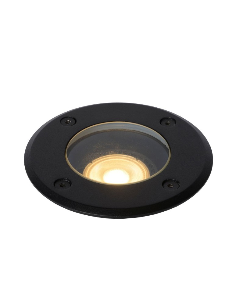 Overhead and ground lights - Lucide BILTIN Outdoor Entrance GU10 1x35W IP67 Black 11801/01/30 - product kolory-swiatla.pl 1