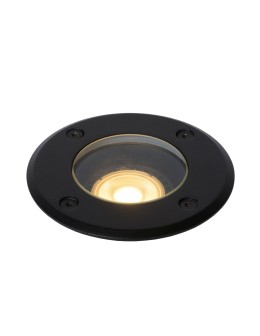 Lucide BILTIN Zewnętrzna Najazdowa GU10 1x35W IP67 Czarny 11801/01/30