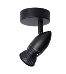Wall lamps - Lucide CARO Wall Reflector GU10 1x5W Black 13955/01/30 - product 4