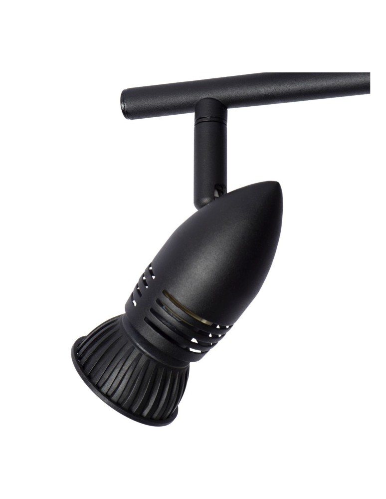 Spotlight ceiling lamps - Lucide CARO Ceiling Reflector GU10 2x5W Black 13955/02/30 - product kolory-swiatla.pl 5