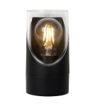 Outdoor wall lamps - Lucide NORMAN Outdoor Wall Mounted E27 1x15W IP65 Black/Transparent 15805/01/30 - product 3
