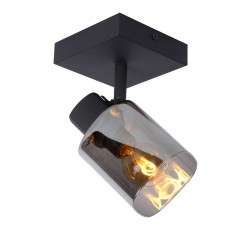 Lucide ALION Sufitowa Reflektorowa E14 1x25W Czarny/Szary 17999/01/30