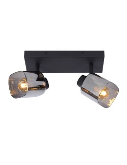 Lucide ALION Ceiling Reflector E14 2x25W Black/Grey 17999/02/30