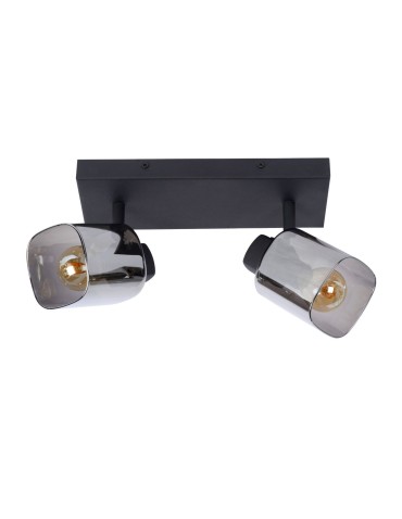 Lucide ALION Ceiling Reflector E14 2x25W Black/Grey 17999/02/30 - product 2