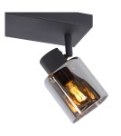 Ceiling lamps - Lucide ALION Ceiling Reflector E14 2x25W Black/Grey 17999/02/30 - product 3