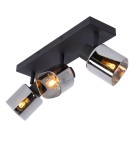 Ceiling lamps - Lucide ALION Ceiling Reflector E14 3x25W Black/Grey 17999/03/30 - product 4