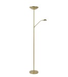 LED floor lamps - Lucide ZENITH Floor LED 1x20W 3000K Gold Matte/Brass 19791/24/02 - product 2