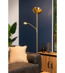 LED floor lamps - Lucide ZENITH Floor LED 1x20W 3000K Gold Matte/Brass 19791/24/02 - product 4