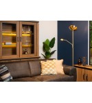 LED floor lamps - Lucide ZENITH Floor LED 1x20W 3000K Gold Matte/Brass 19791/24/02 - product 5