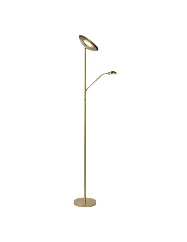 LED floor lamps - Lucide ZENITH Floor LED 1x20W 3000K Gold Matte/Brass 19791/24/02 - product kolory-swiatla.pl 12