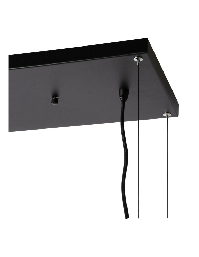 Pendant lamps - Lucide MIRAVELLE Pendant GU10 6x40W Black 21427/06/30 - product kolory-swiatla.pl 6