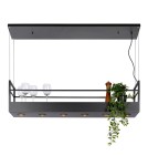 Pendant lamps - Lucide MIRAVELLE Pendant GU10 6x40W Black 21427/06/30 - product 11