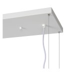 Pendant lamps - Lucide MIRAVELLE Pendant GU10 6x40W White 21427/06/31 - product 6