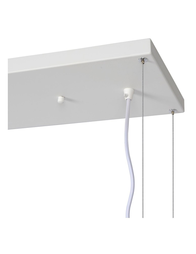 Pendant lamps - Lucide MIRAVELLE Pendant GU10 6x40W White 21427/06/31 - product kolory-swiatla.pl 6