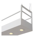 Pendant lamps - Lucide MIRAVELLE Pendant GU10 6x40W White 21427/06/31 - product 7