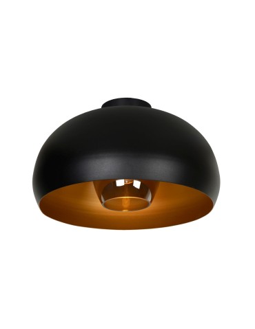Lucide SHARAN Ceiling E27 1x60W Black/Grey 30186/38/30