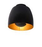 Ceiling lamps - Lucide NOLAN Ceiling E27 1x40W Black/Matte Gold/Brass 30188/01/30 - product 1