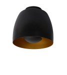 Ceiling lamps - Lucide NOLAN Ceiling E27 1x40W Black/Matte Gold/Brass 30188/01/30 - product 2