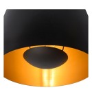Ceiling lamps - Lucide NOLAN Ceiling E27 1x40W Black/Matte Gold/Brass 30188/01/30 - product 3