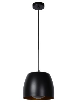Lucide NOLAN Wisząca E27 1x40W Czarny/Złoty Matowy/Mosiądz 30488/01/30 - produkt 2