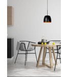 Pendant lamps - Lucide NOLAN Pendant E27 1x40W Black/Matte Gold/Brass 30488/01/30 - product 3