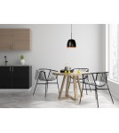 Pendant lamps - Lucide NOLAN Pendant E27 1x40W Black/Matte Gold/Brass 30488/01/30 - product 4