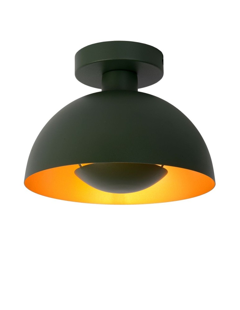 Loft ceiling lamps - industrial - Lucide SIEMON Ceiling E27 1x40W Green 45196/01/33 - product kolory-swiatla.pl 1
