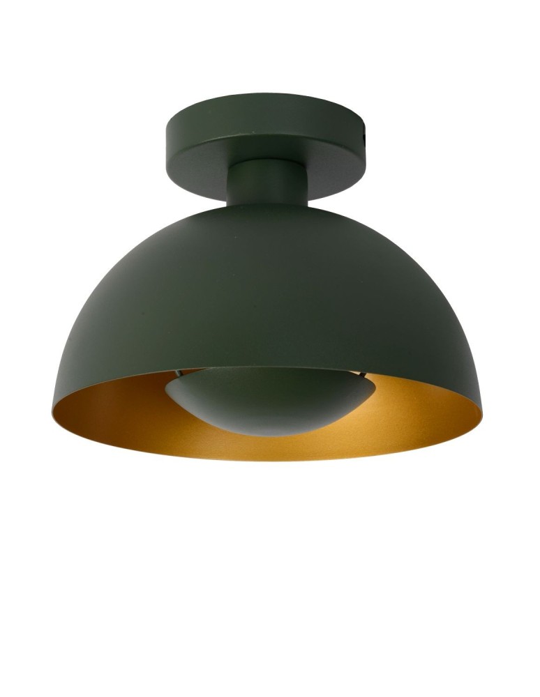 Loft ceiling lamps - industrial - Lucide SIEMON Ceiling E27 1x40W Green 45196/01/33 - product kolory-swiatla.pl 2
