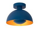 Loft ceiling lamps - industrial - Lucide SIEMON Ceiling E27 1x40W Blue 45196/01/35 - product 1