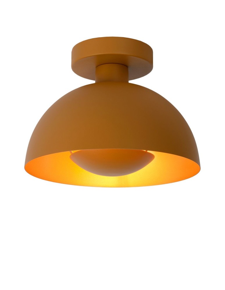 Loft ceiling lamps - industrial - Lucide SIEMON Ceiling E27 1x40W Yellow 45196/01/44 - product kolory-swiatla.pl 1
