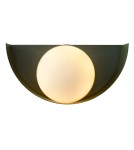 Scandinavian style wall lamps - Lucide BENNI Wall-mounted G9 1x28W Green/Opal 45201/01/33 - product 4