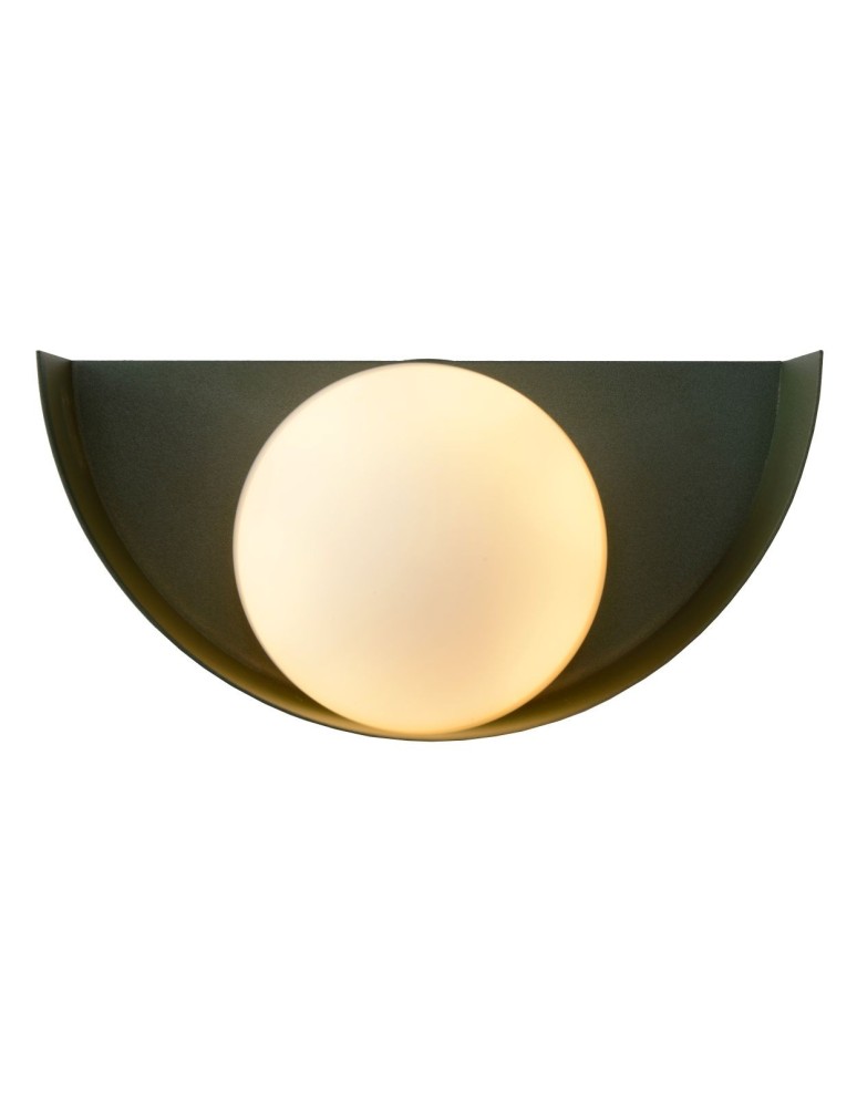 Scandinavian style wall lamps - Lucide BENNI Wall-mounted G9 1x28W Green/Opal 45201/01/33 - product kolory-swiatla.pl 4