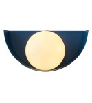 Scandinavian style wall lamps - Lucide BENNI Wall-mounted G9 1x28W Blue/Opal 45201/01/35 - product 4