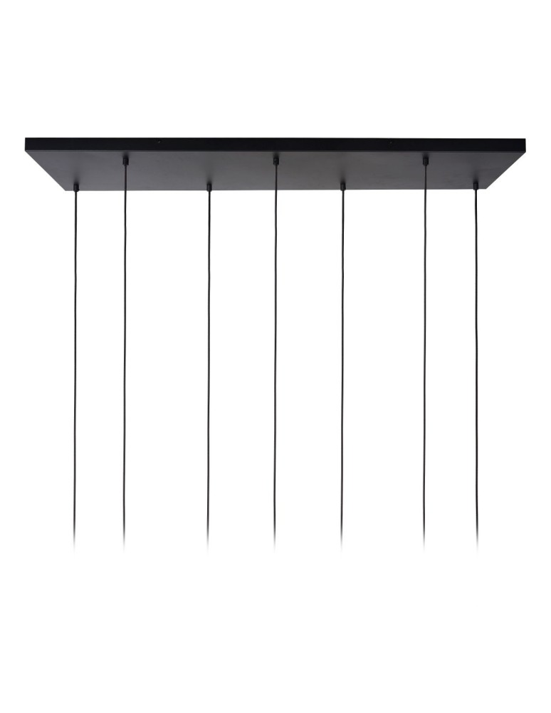 Pendant lamps - Lucide MALOTO Pendant E27 7x40W Amber/Matte Gold/Brass 45386/07/62 - product kolory-swiatla.pl 4