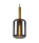 Triple pendant lamps - Lucide JOANET Pendant E27 3x40W Gray/Matte Gold/Brass 45494/03/65 - product 5