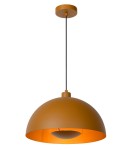 Pendant lamps - Lucide SIEMON Pendant E27 1x40W Yellow/Matte Gold/Brass 45496/01/44 - product 1