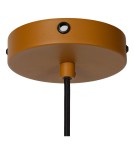 Pendant lamps - Lucide SIEMON Pendant E27 1x40W Yellow/Matte Gold/Brass 45496/01/44 - product 3