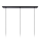 Triple pendant lamps - Lucide FIRMIN Pendant E27 3x40W Gold Matte/Brass/Opal 45497/03/02 - product 5