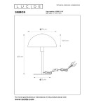 Nightlights - Lucide SIEMON Desk E14 1x25W Green 45596/01/33 - product 5