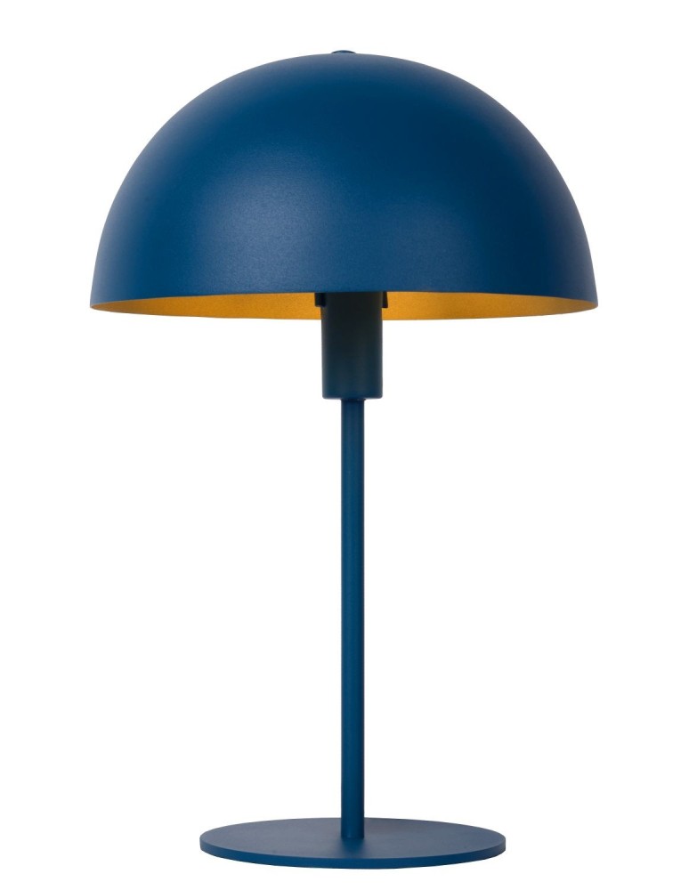 Nightlights - Lucide SIEMON Desk E14 1x25W Blue 45596/01/35 - product kolory-swiatla.pl 1