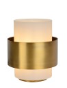 Lucide FIRMIN Desk E27 1x40W Gold Matte/Brass/Opal 45597/20/02