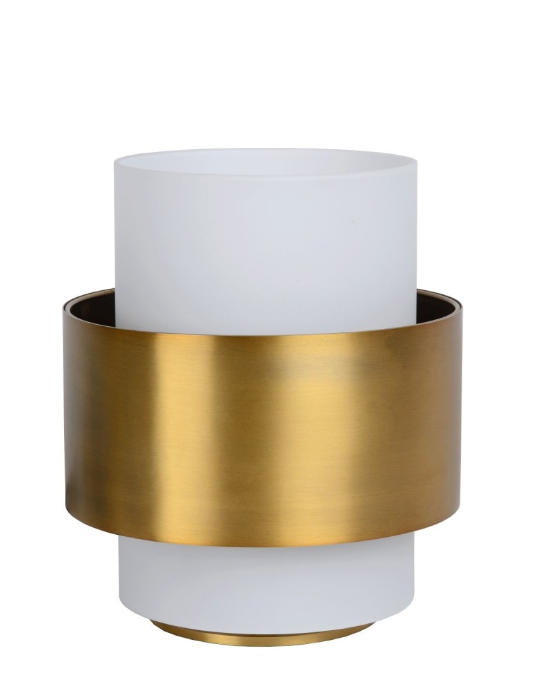 Modern table lamps - Lucide FIRMIN Desk E27 1x40W Gold Matte/Brass/Opal 45597/20/02 - product kolory-swiatla.pl 2